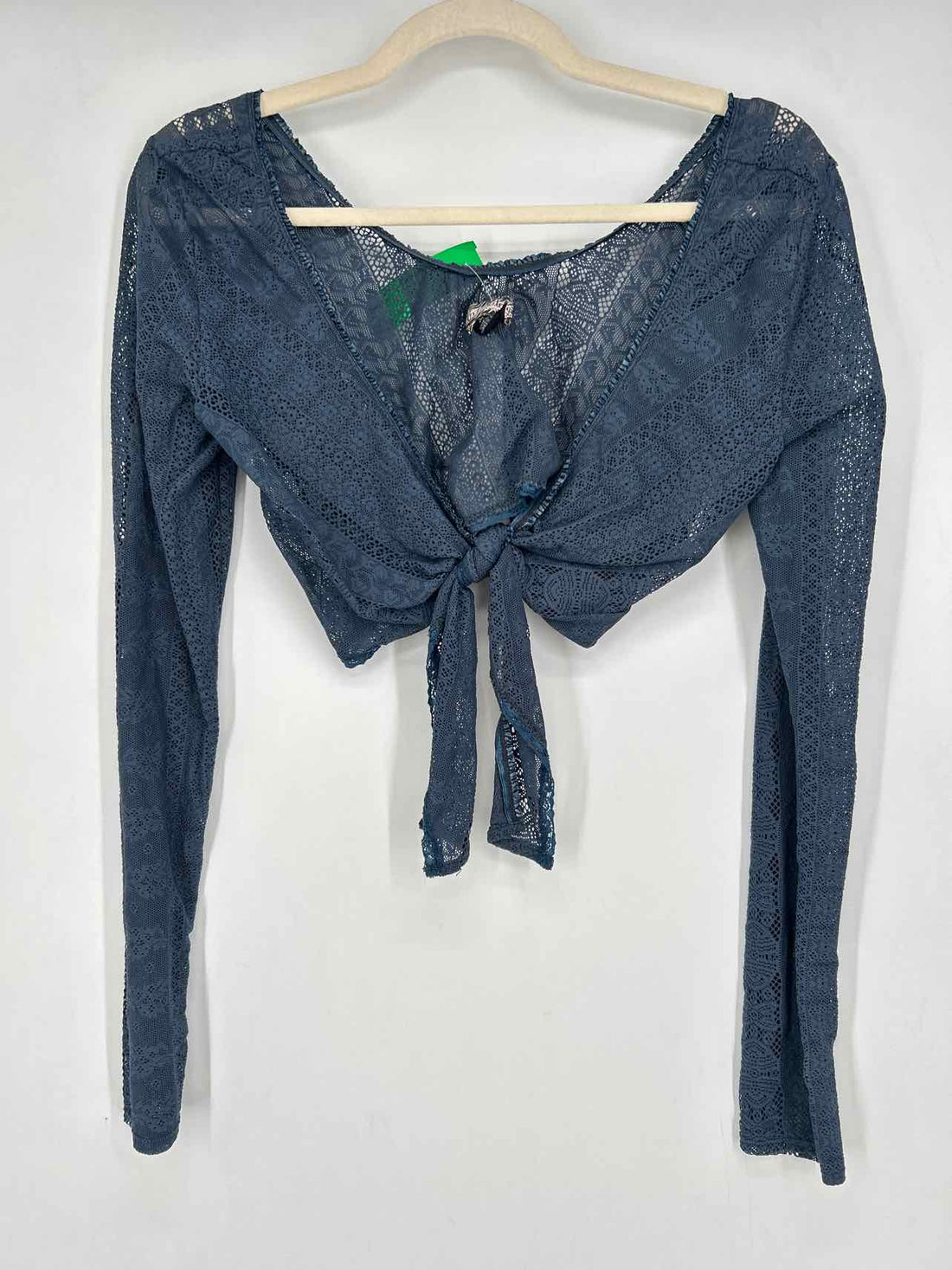 Intimately FP Size M Navy Lace Cardigan
