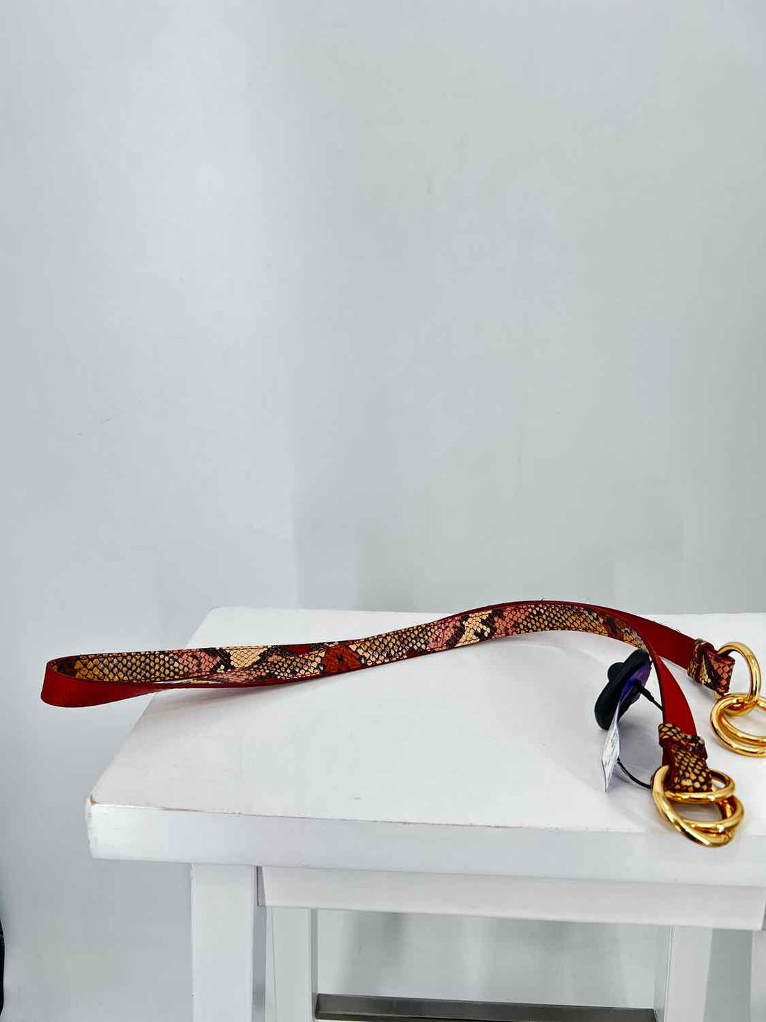 See By Chloe Cream & Red Leather Crossbody