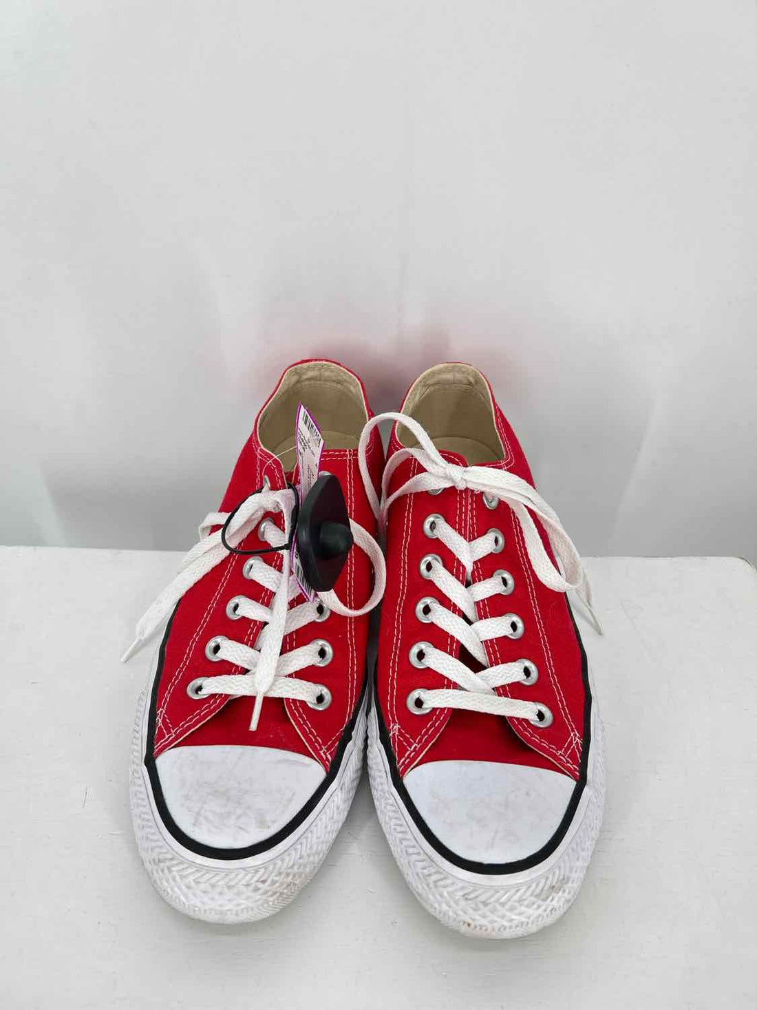 Converse Women Size 8 Red & White Sneakers