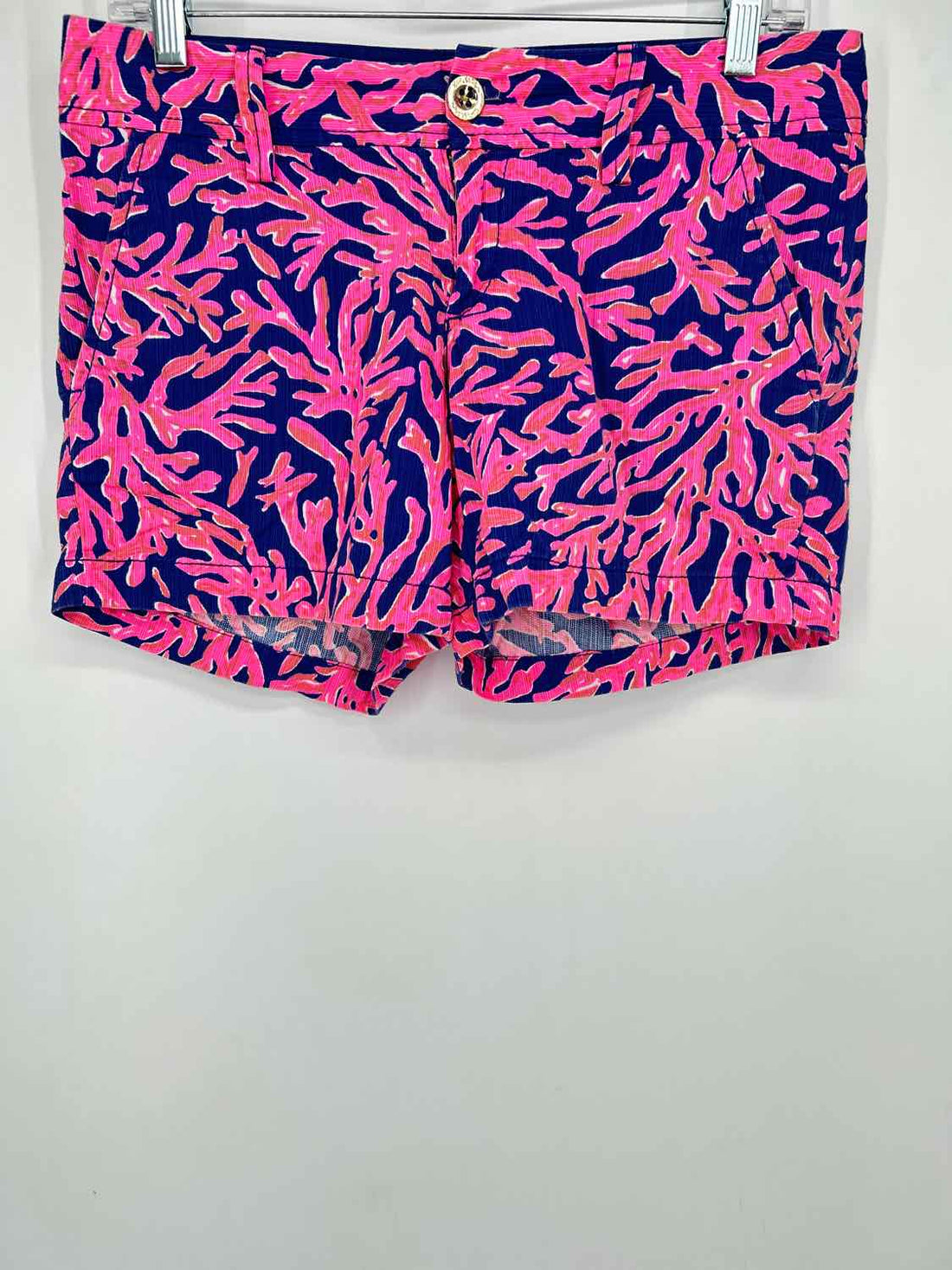 Lilly Pulitzer 2 Blue & Pink Print Lilly Pulitzer Shorts
