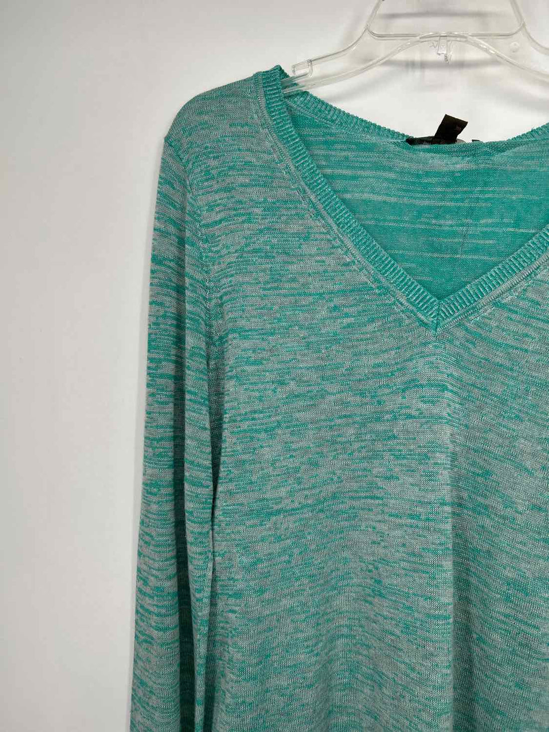 Tommy Bahama Size M Heathered Turquoise Long Sleeve