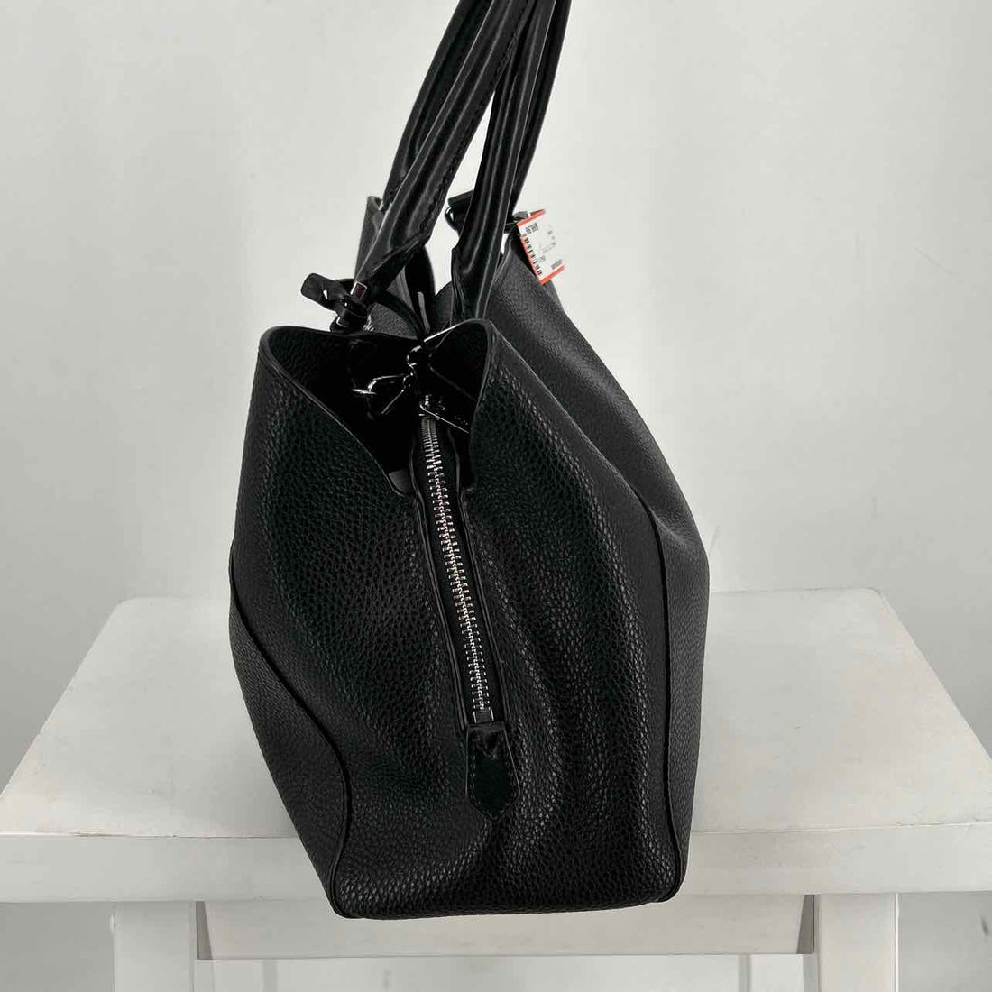 Michael Kors Black Leather Pre Owned Satchel
