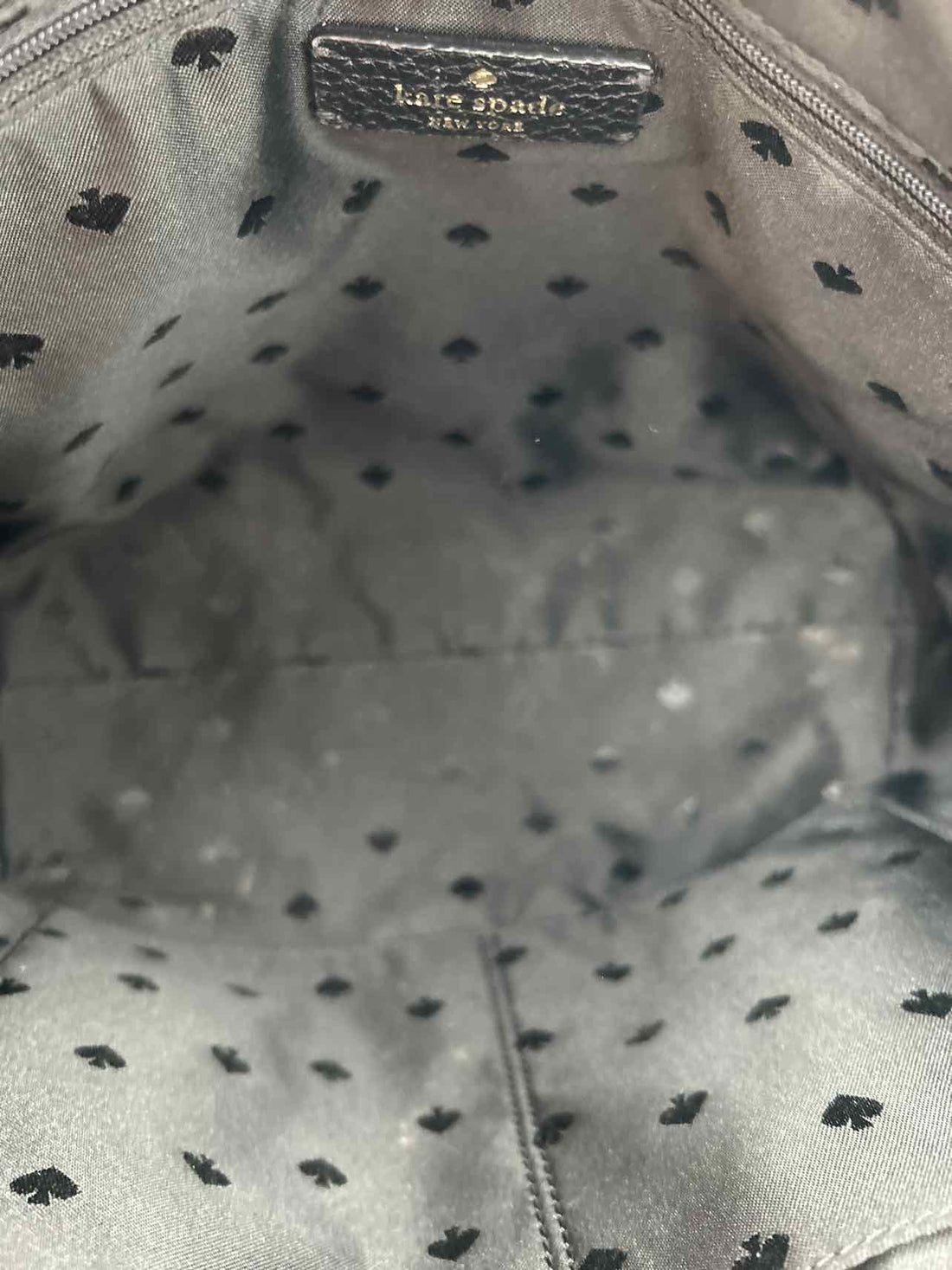 Kate Spade Monica Black Pebbled Leather Satchel