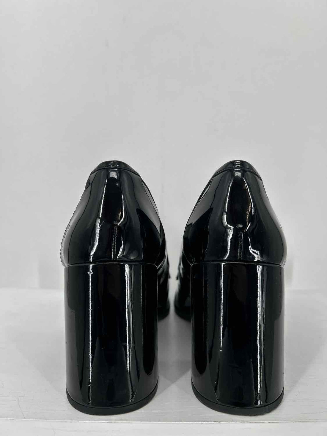 Franco Sarto Women Size 10 Black Heeled Loafers