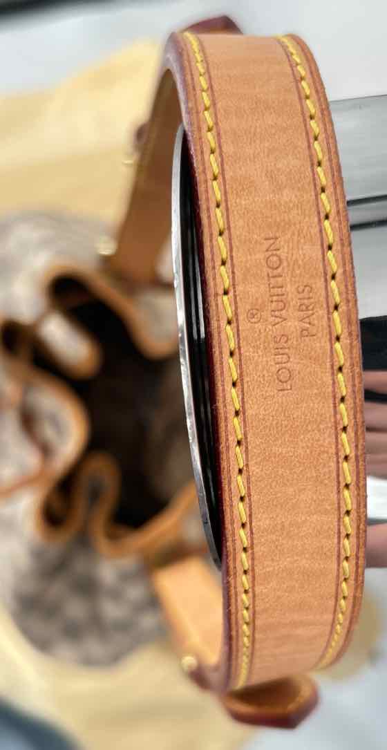 Louis Vuitton Noe GM  Damier Azur Leather & Coated Canvas LUXURY