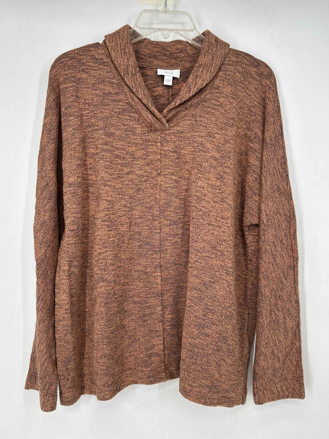 Pure Jill Size L Brown Long Sleeve