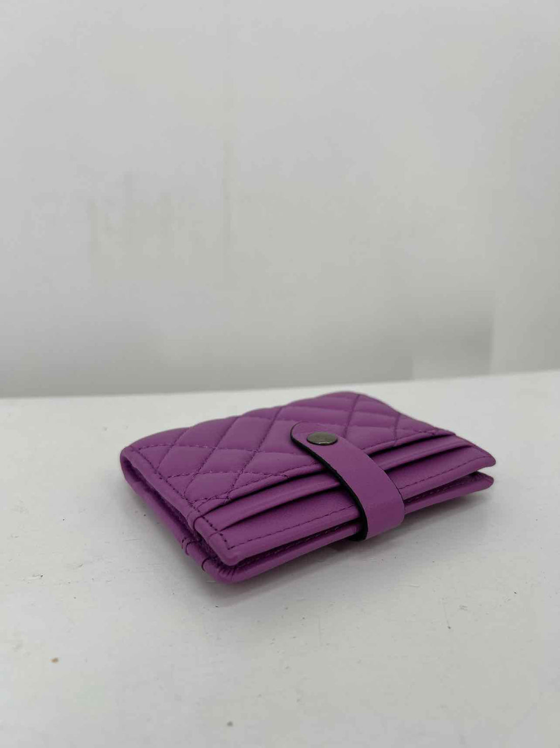Kurt Geiger Purple Quilted Like New Wallet