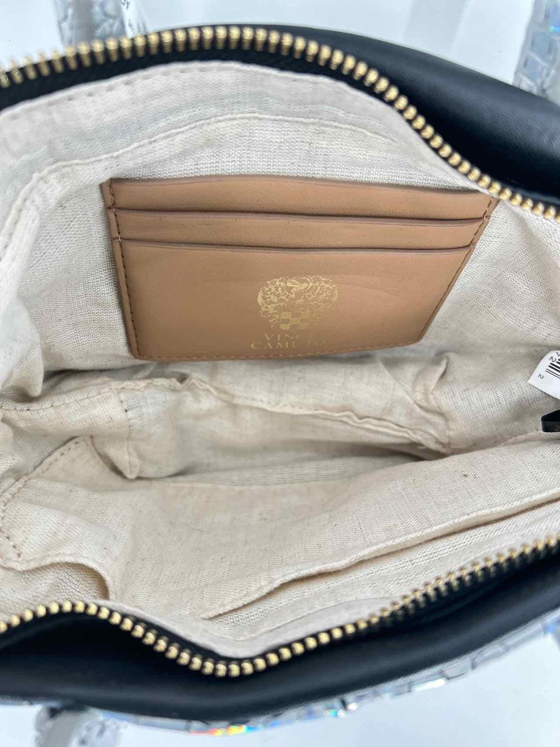 Vince Camuto Iridescent Faux Leather Pre Owned Crossbody