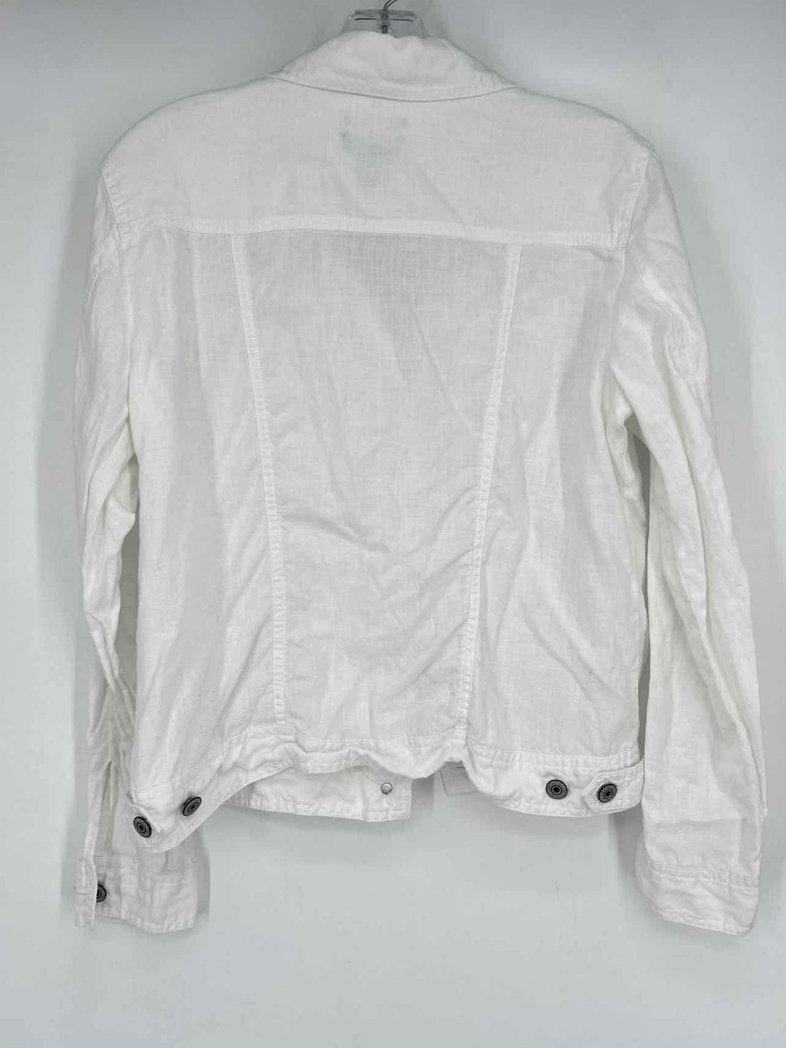 Jones New York Size M White Linen Jacket
