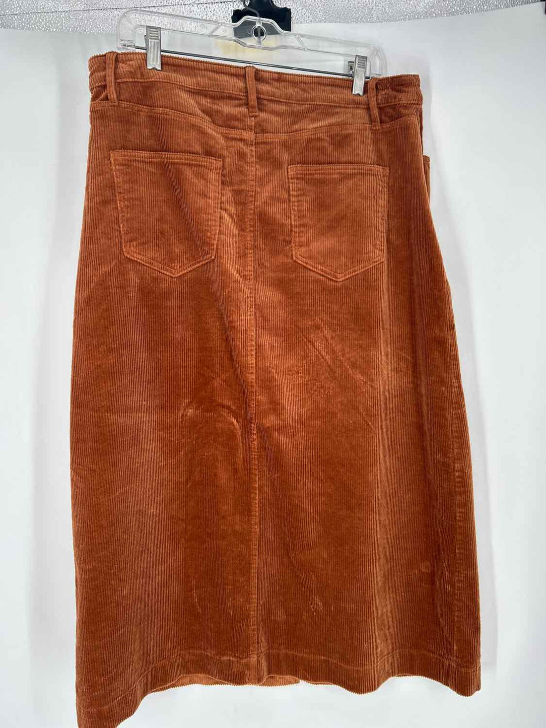 Loft Size 12 Brown Corduroy Skirts