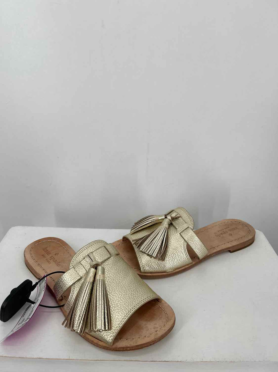 Kate Spade Women Size 7 Gold Slides