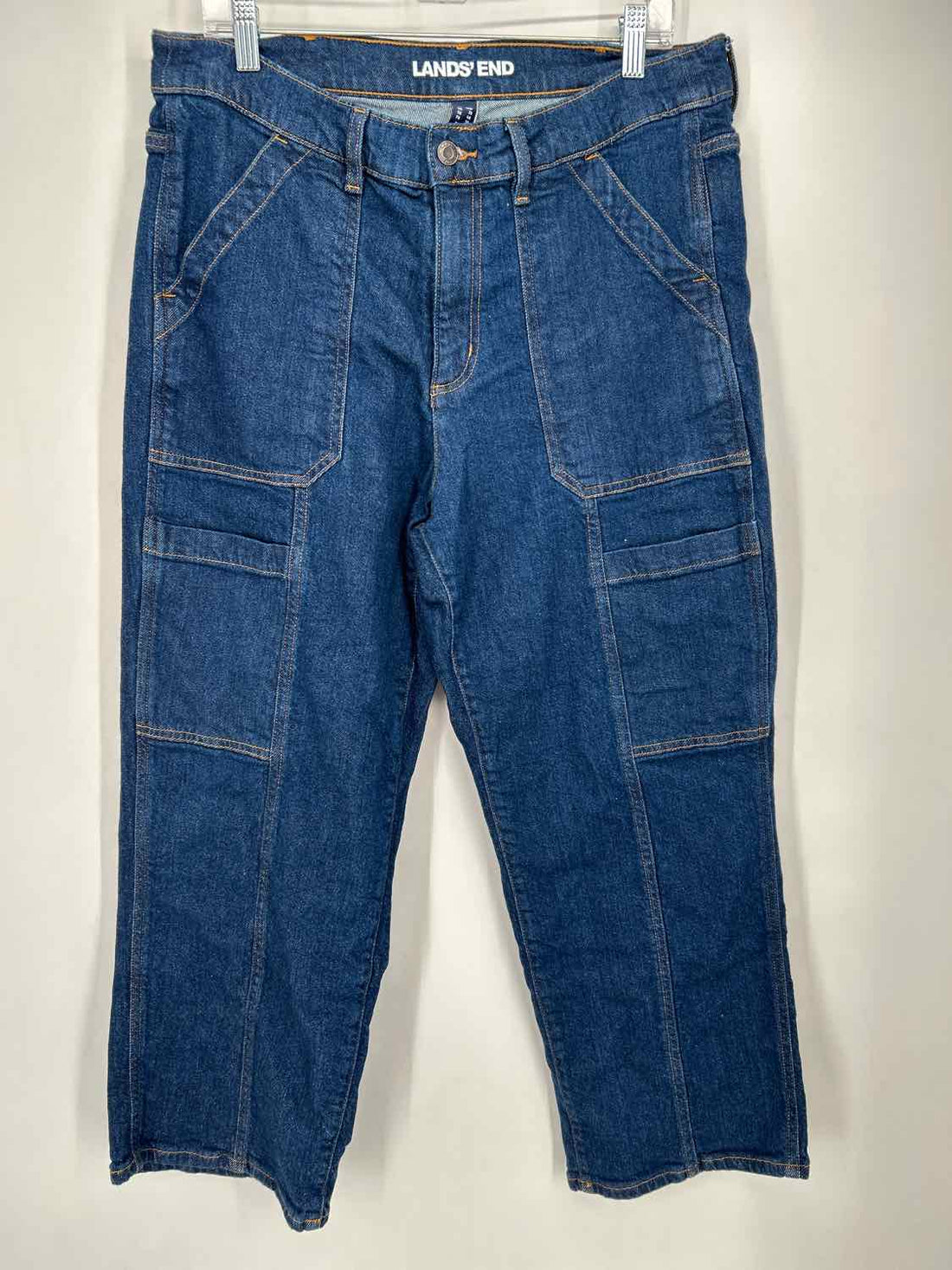 Land's End Size 16W Dark Wash Jeans
