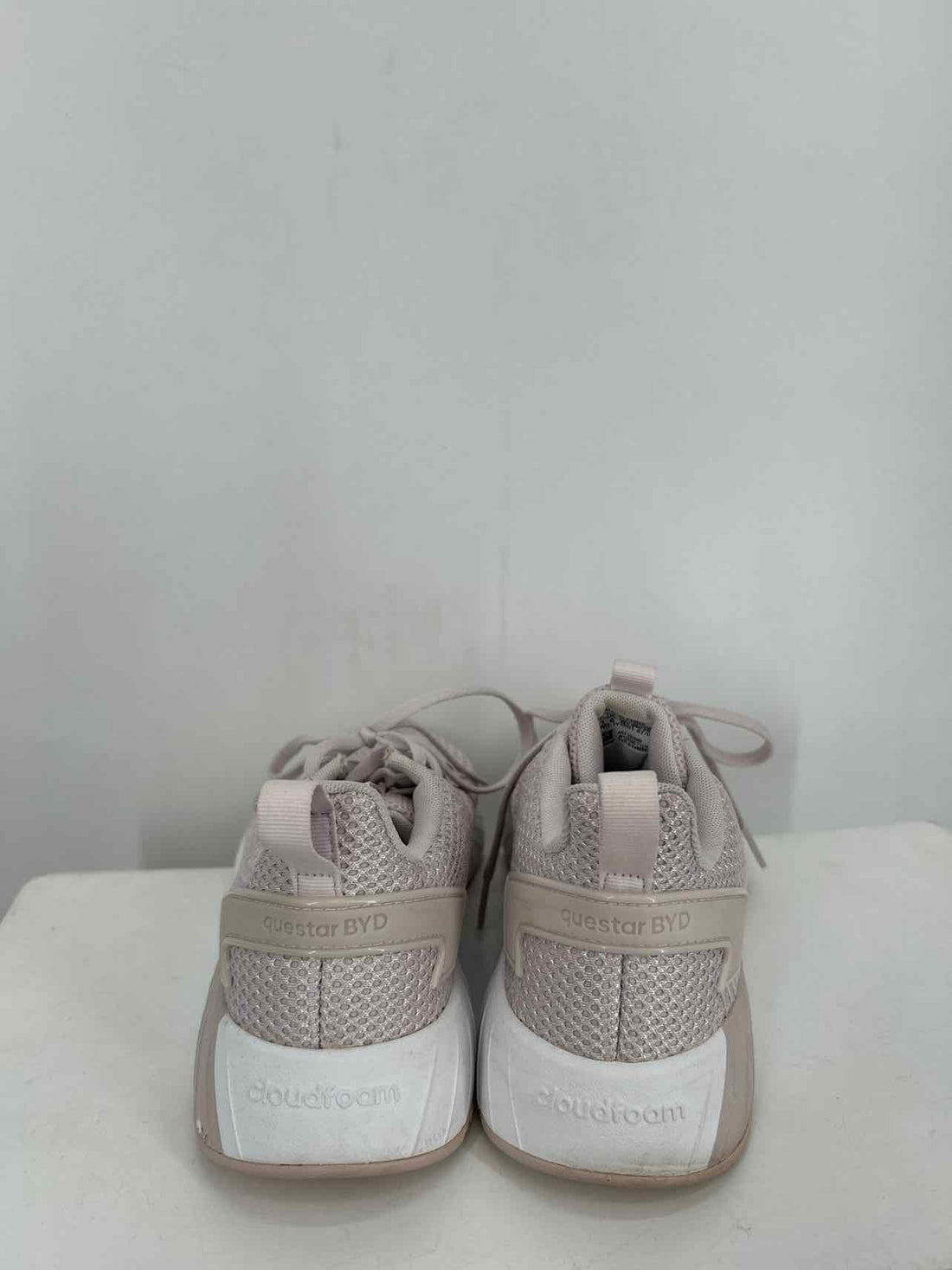 Adidas Women Size 7.5 Light Pink & White Sneakers