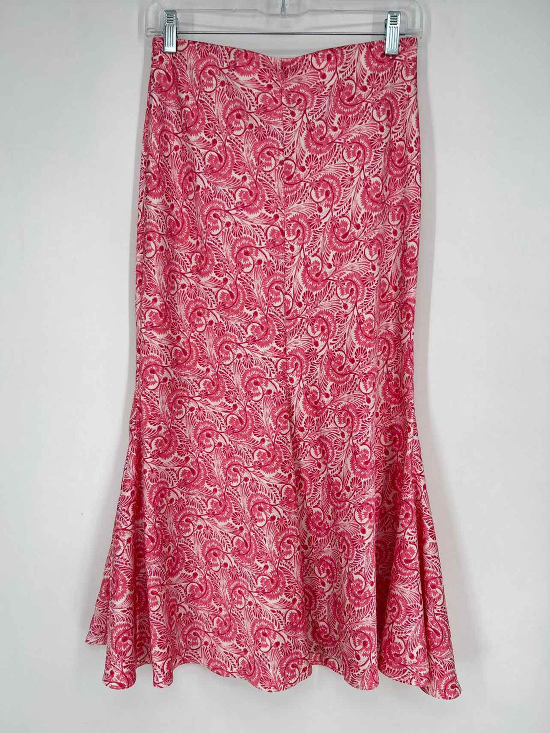 J Crew Size XS Pink & White Print Skirts