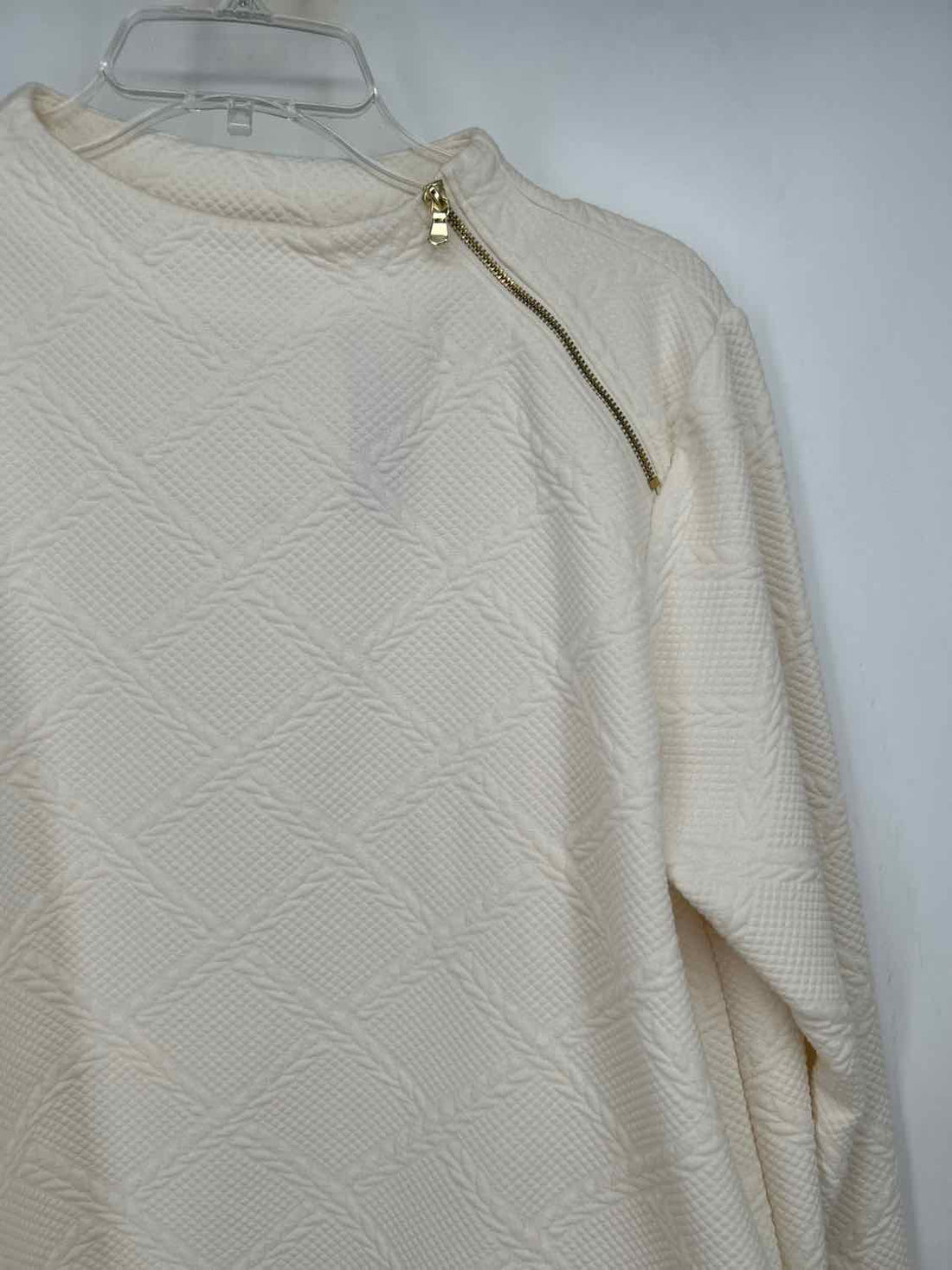 Talbots Size XLP White Sweater