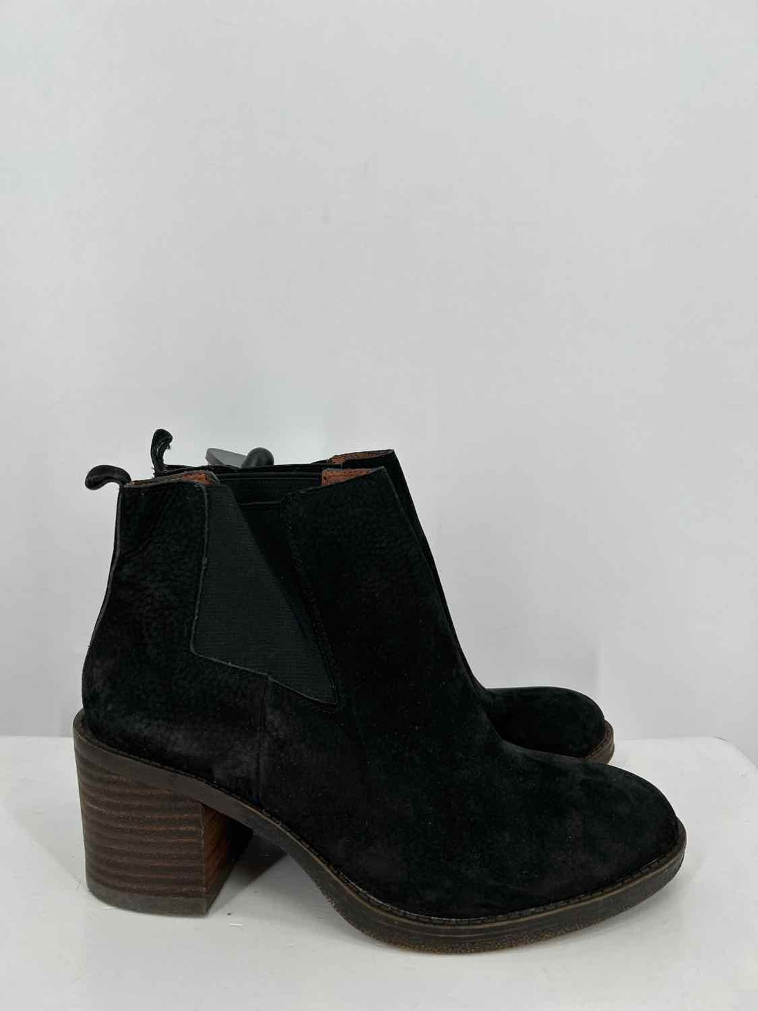 Lucky Brand Women Size 6 Black Pre Owned Ankle Boot