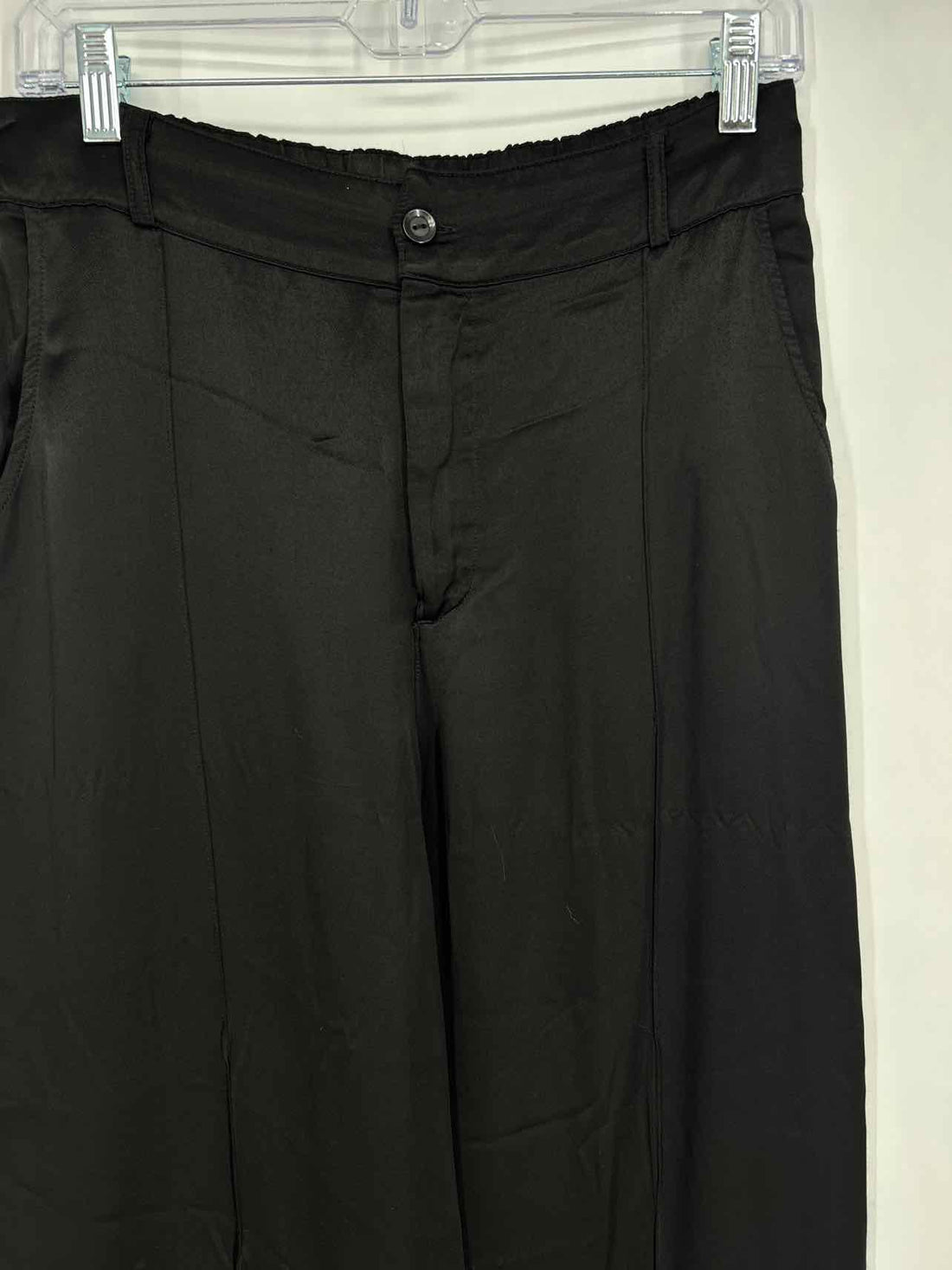 Young Fabulous + Broke Size L Black Satin Like Pants