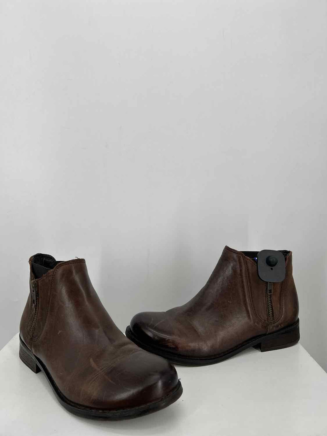 Eric Michael Women Size 39 Brown Genuine Leather Ankle Boot