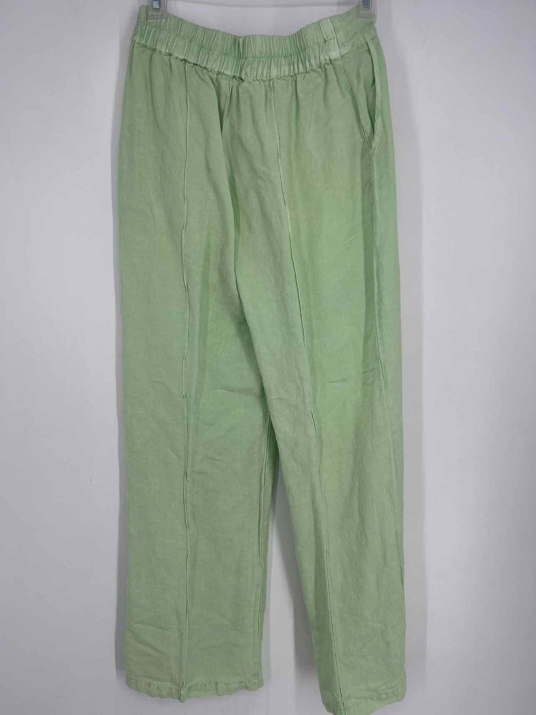 Young Fabulous + Broke Size XS Pastel Green Linen Blend Pants