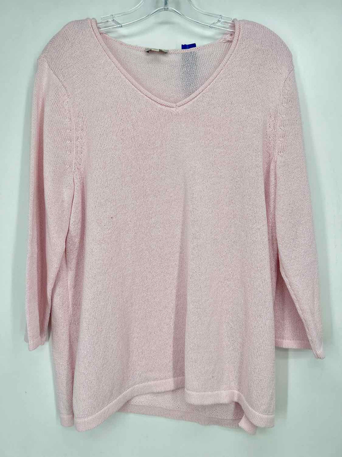 Talbots Size LP Pale Pink Sweater