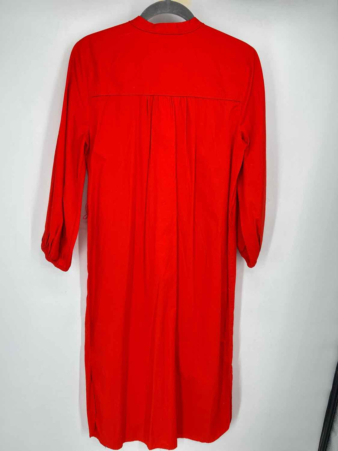 Loft Size S Orange Long Sleeve Dress