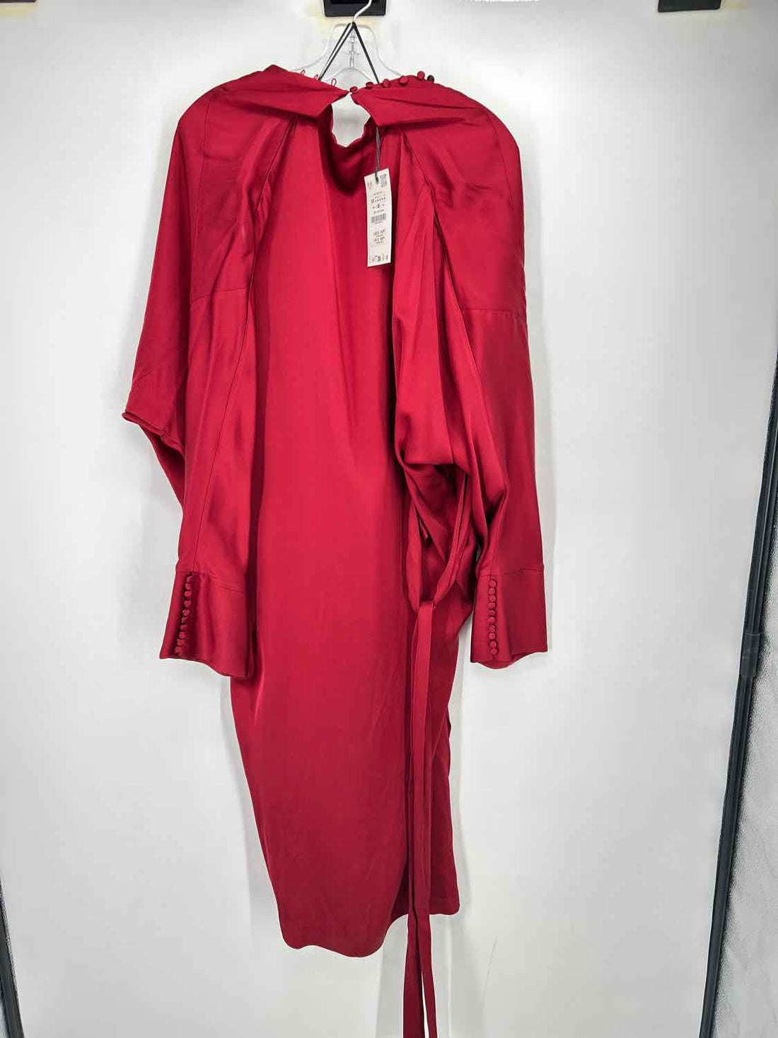 Zara Size M Maroon NWT Dress