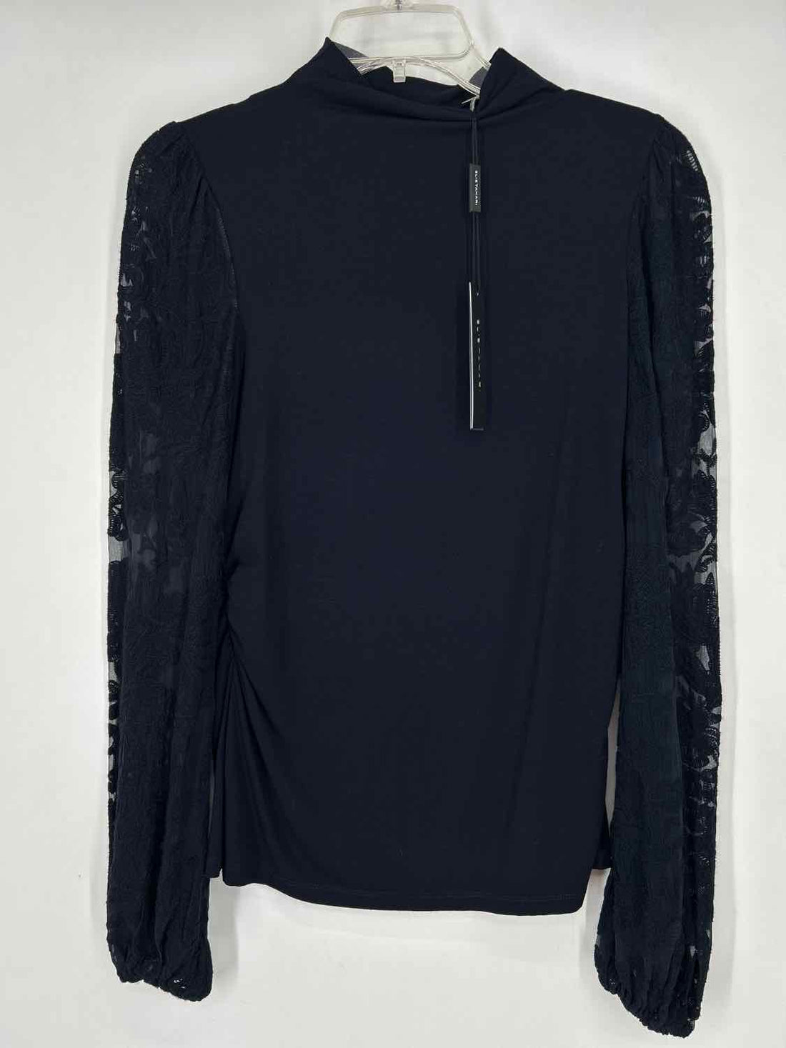 Elie Tahari Size S Navy Modal Blend NWT Long Sleeve