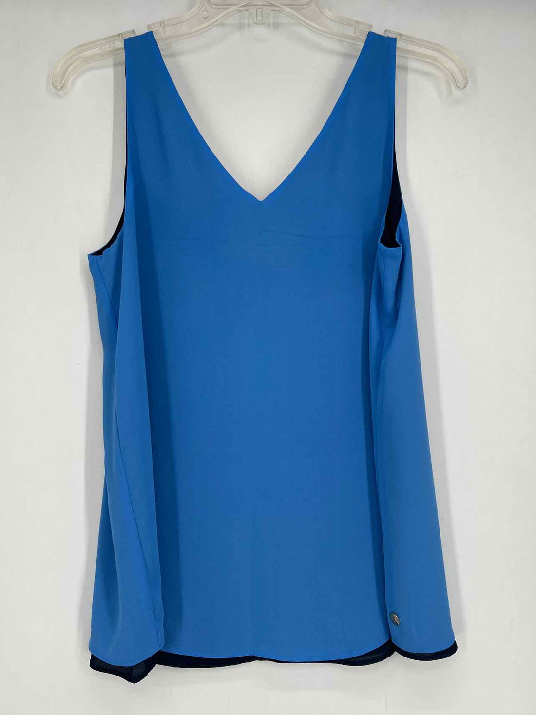 Lilly Pulitzer S Blue & Navy Sleeveless Lilly Pulitzer Top