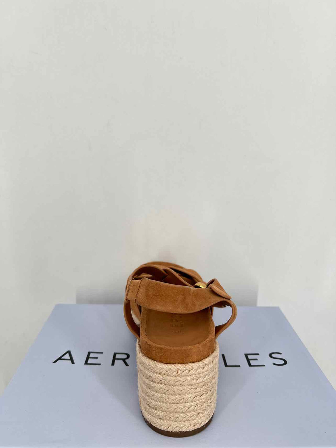 Aerosoles Women Size 7 Camel New In Box Espadrilles Sandals