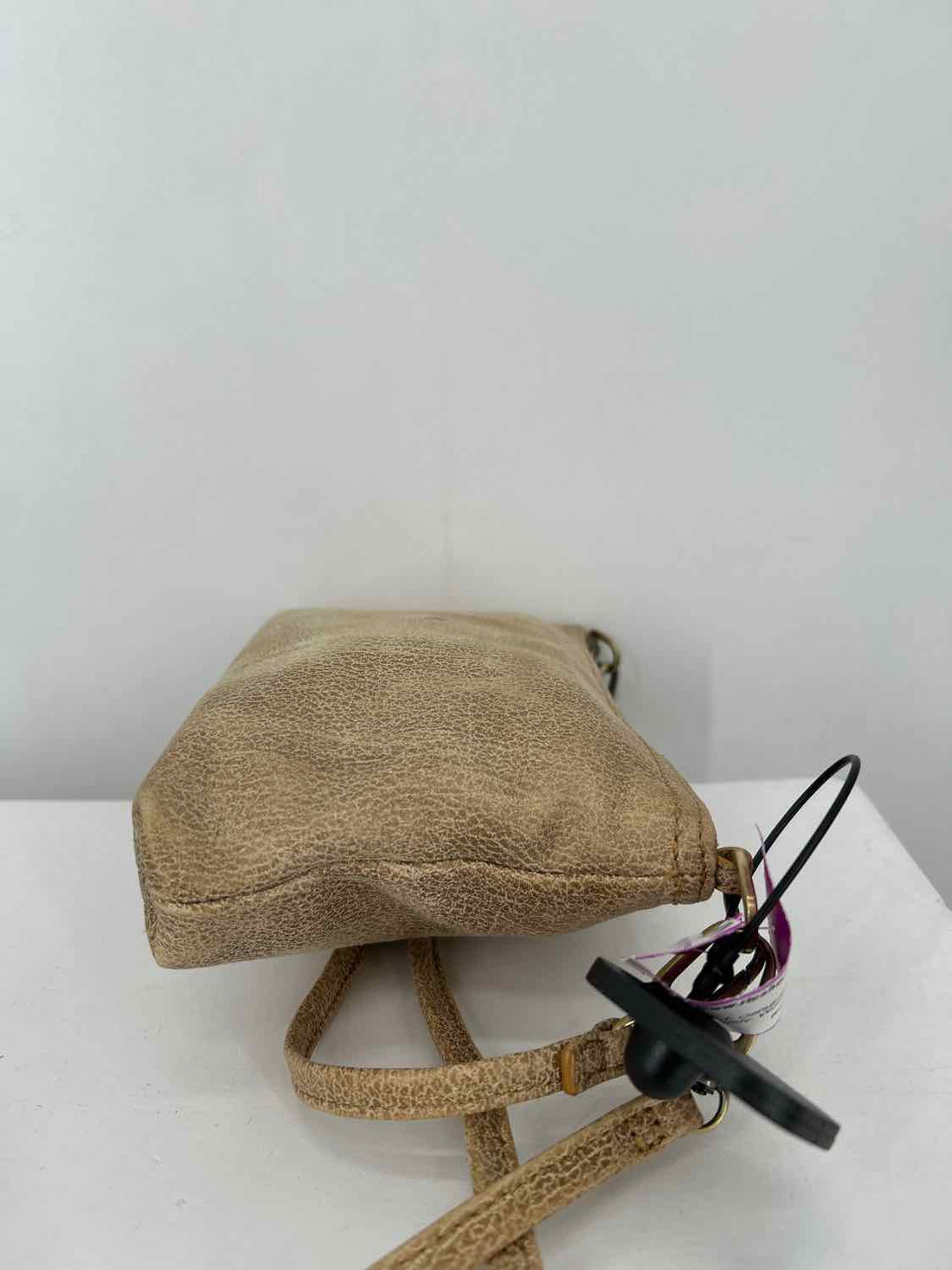 Hobo Gold Genuine Leather Crossbody