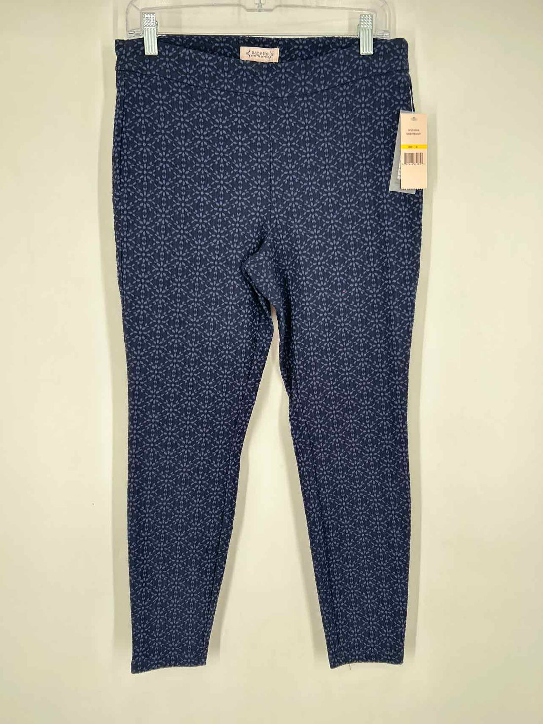 Nanette Lepore Size M Navy Print NWT Pants