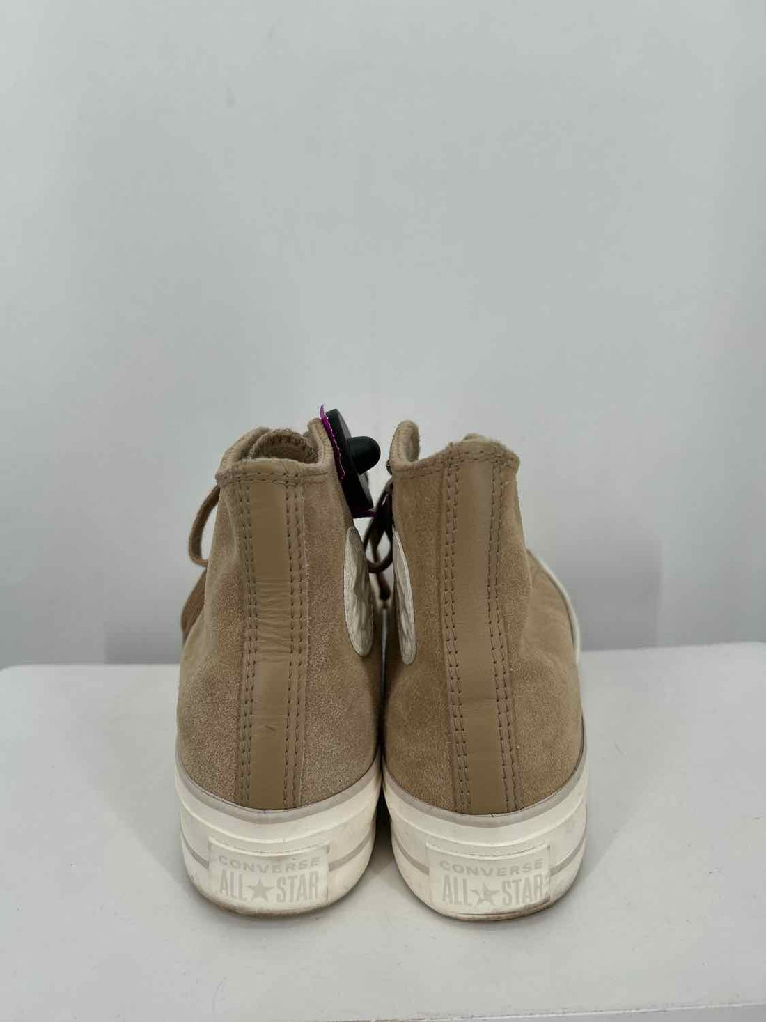 Converse Women Size 8 Taupe Suede Sneakers