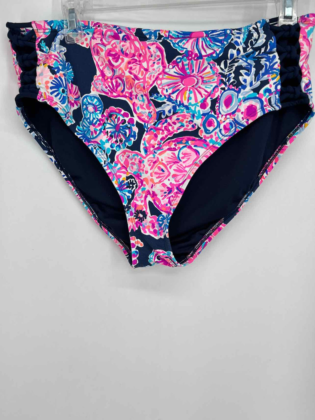 Lilly Pulitzer 12 Navy Print Lilly Pulitzer Swimsuit