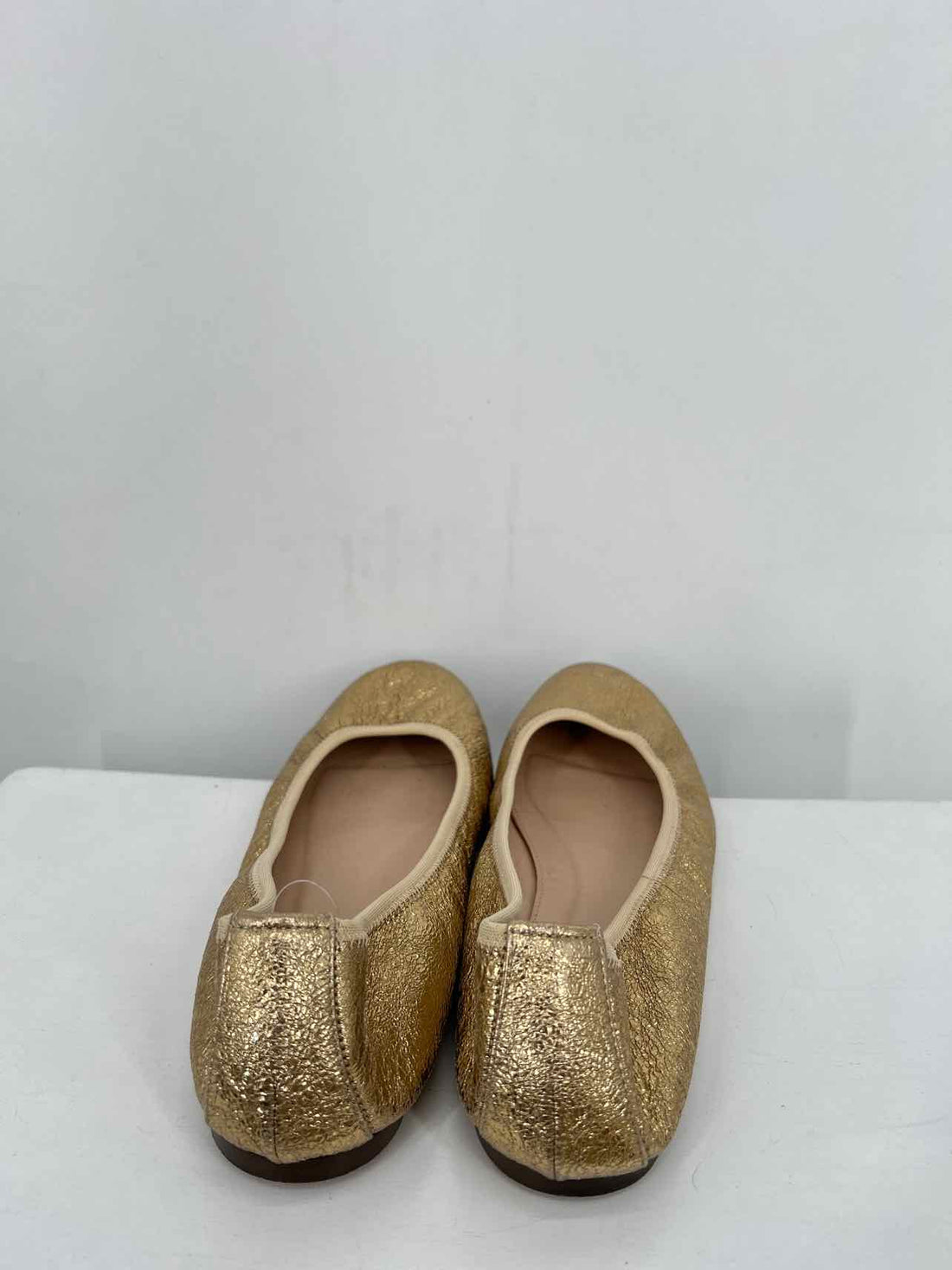 J Crew Women Size 9 Gold Flats