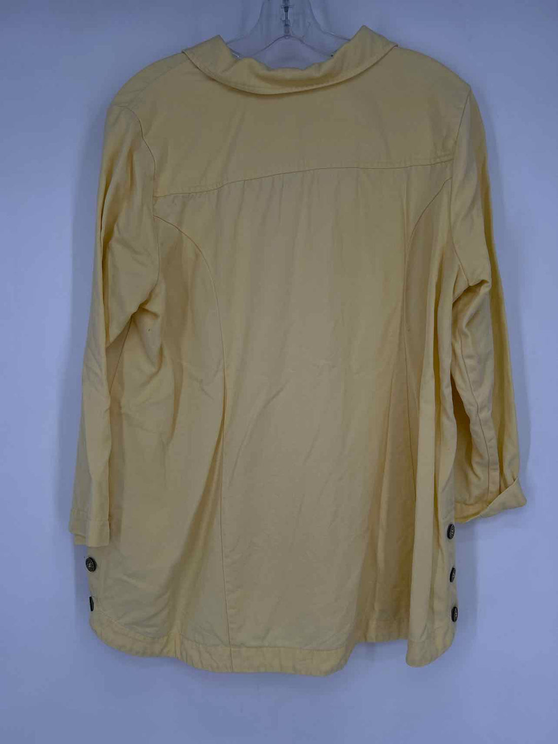 Soft Surroundings Size L Yellow Long Sleeve
