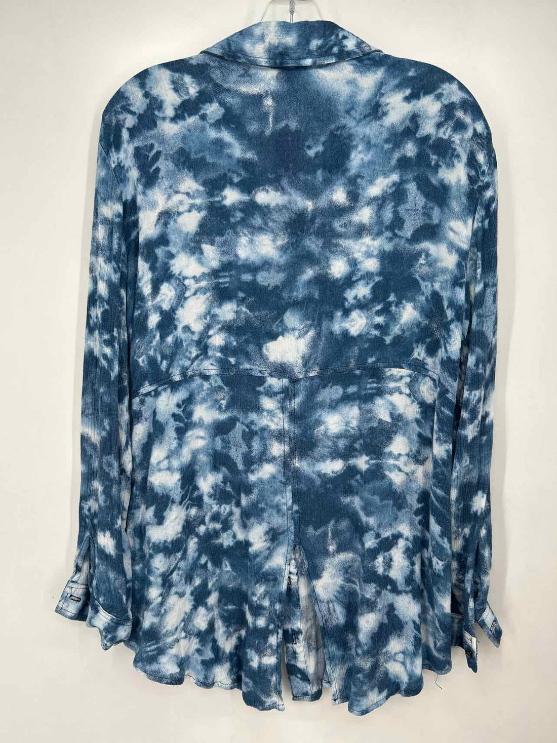 Lori Lulu Size S Navy & White Long Sleeve