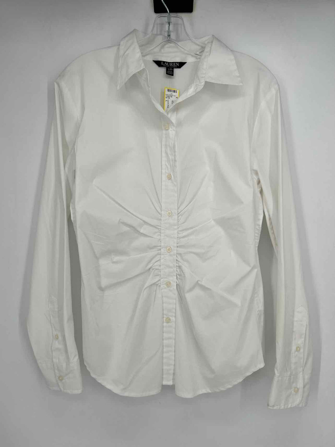 Lauren Ralph Lauren Size L White Long Sleeve