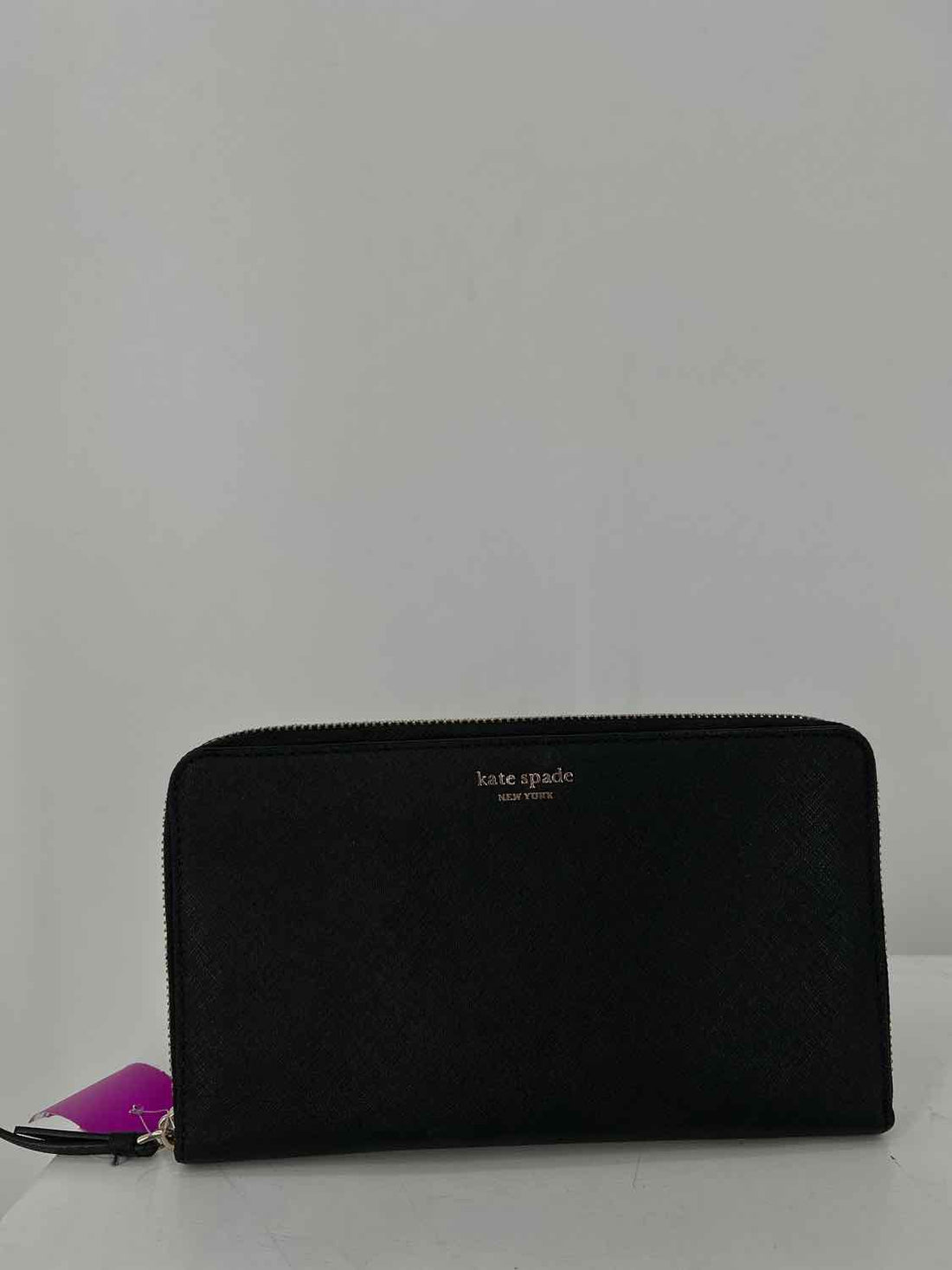 Kate Spade Black Zip Travel Wallet