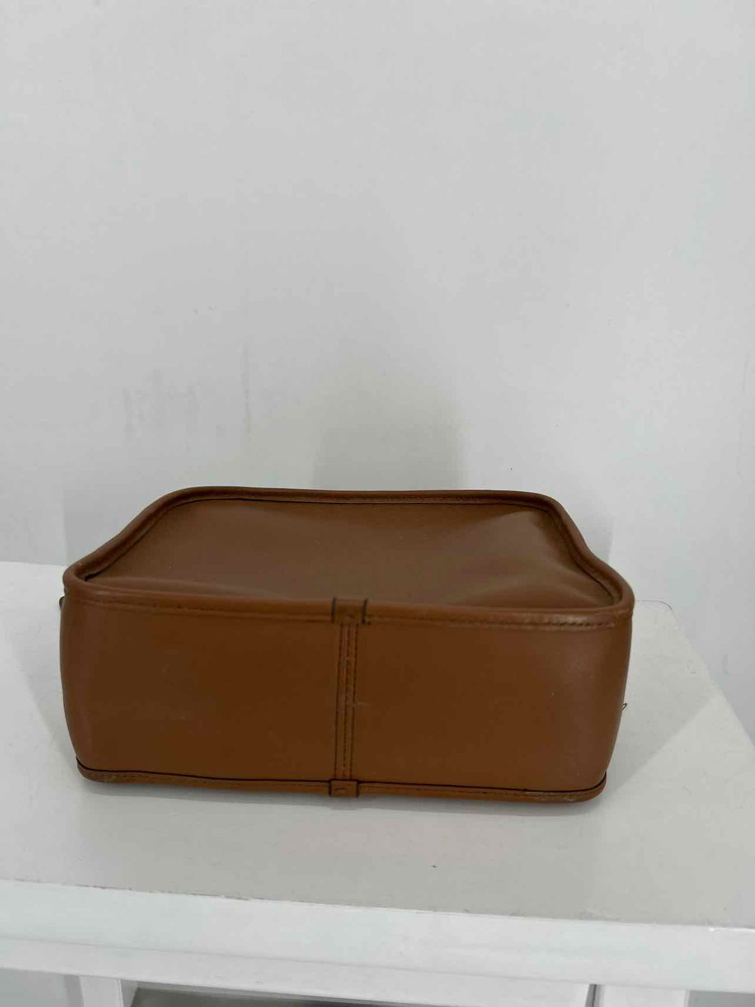 Coach Brown Smooth Leather As Is Purse