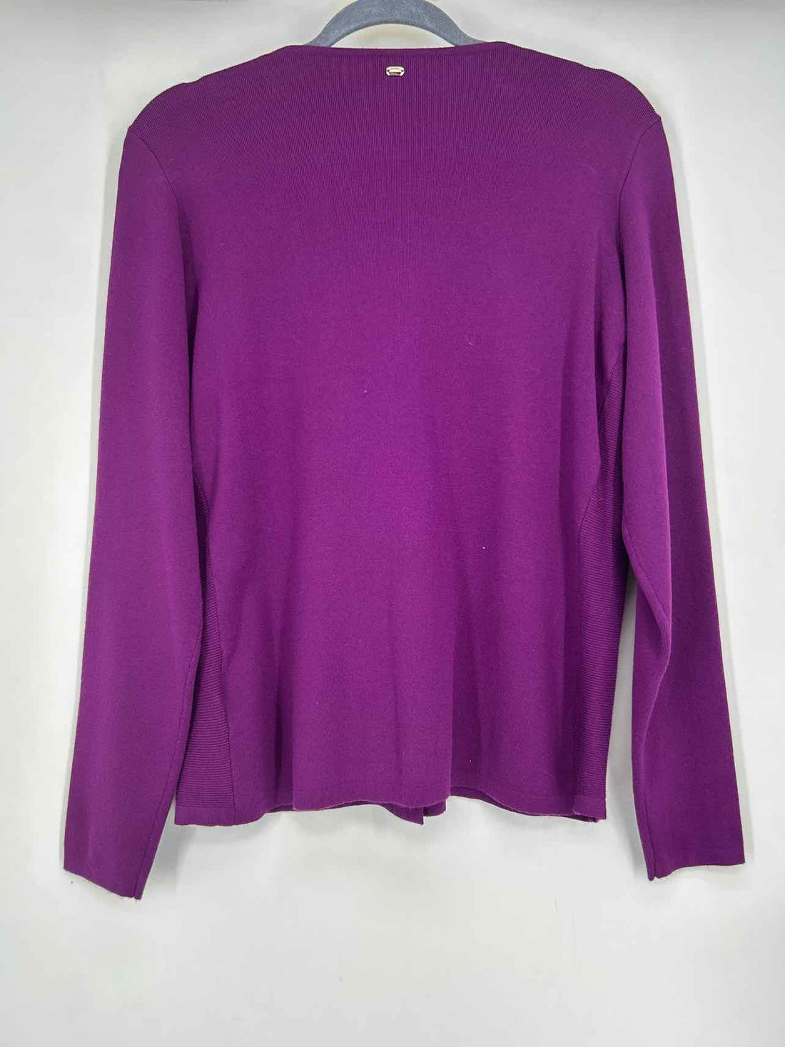 Escada Size L Dark Purple Cardigan