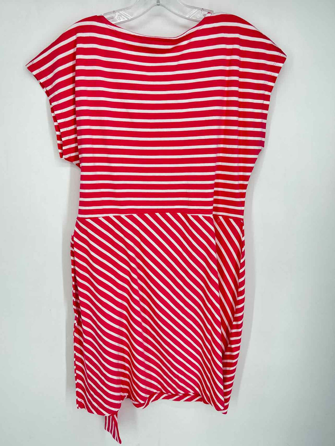 Loft Size M Pink & White Striped NWT Dress