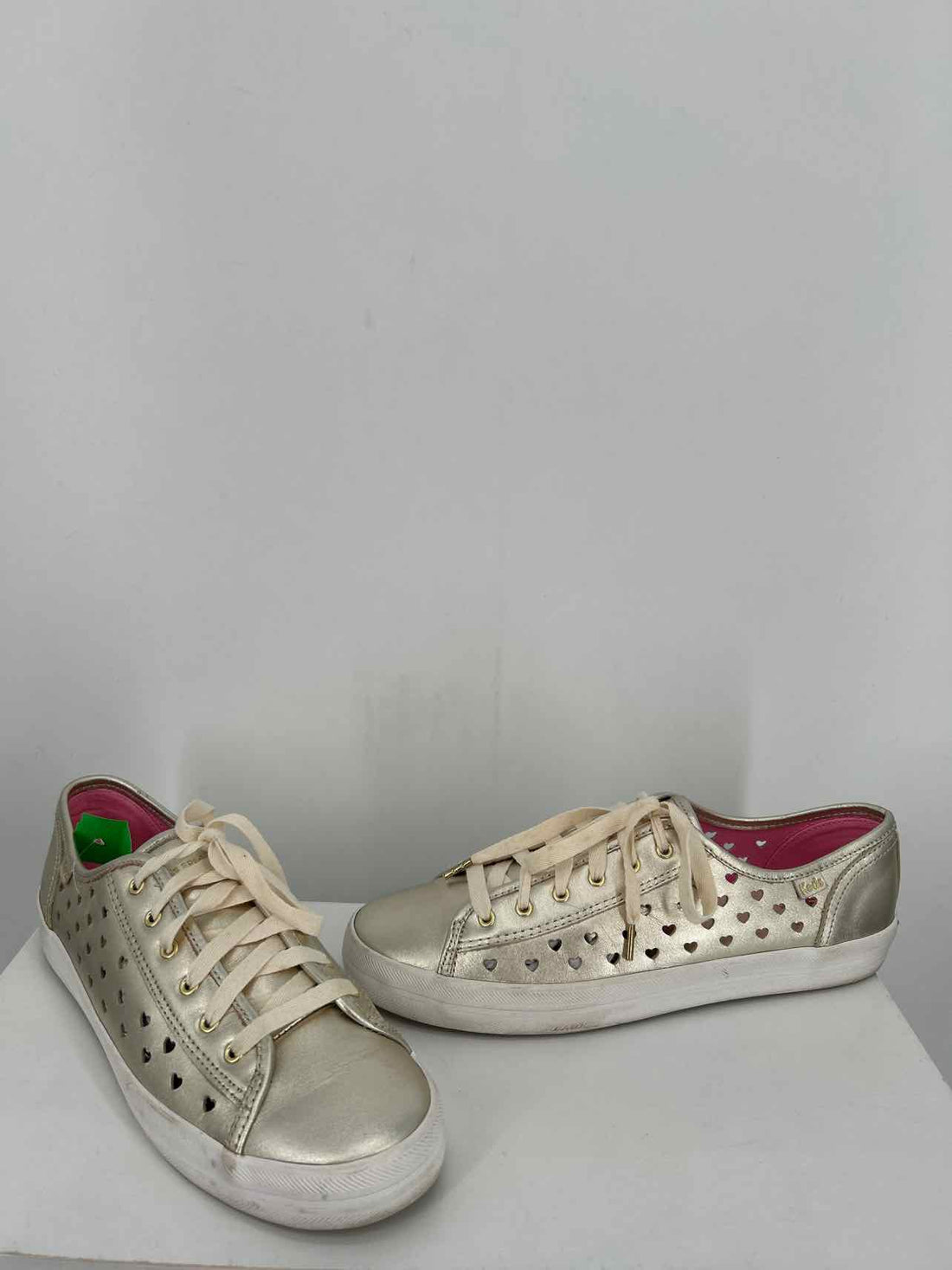 Keds x Kate Spade Women Size 9.5 Gold Sneakers
