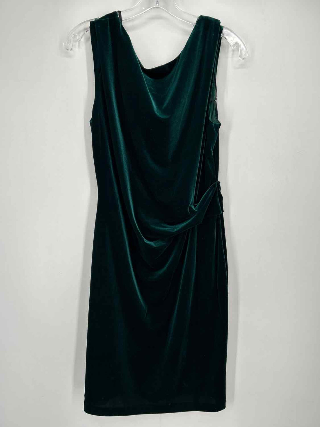 Vince Camuto 14 Green Velvet Sleeveless Holiday