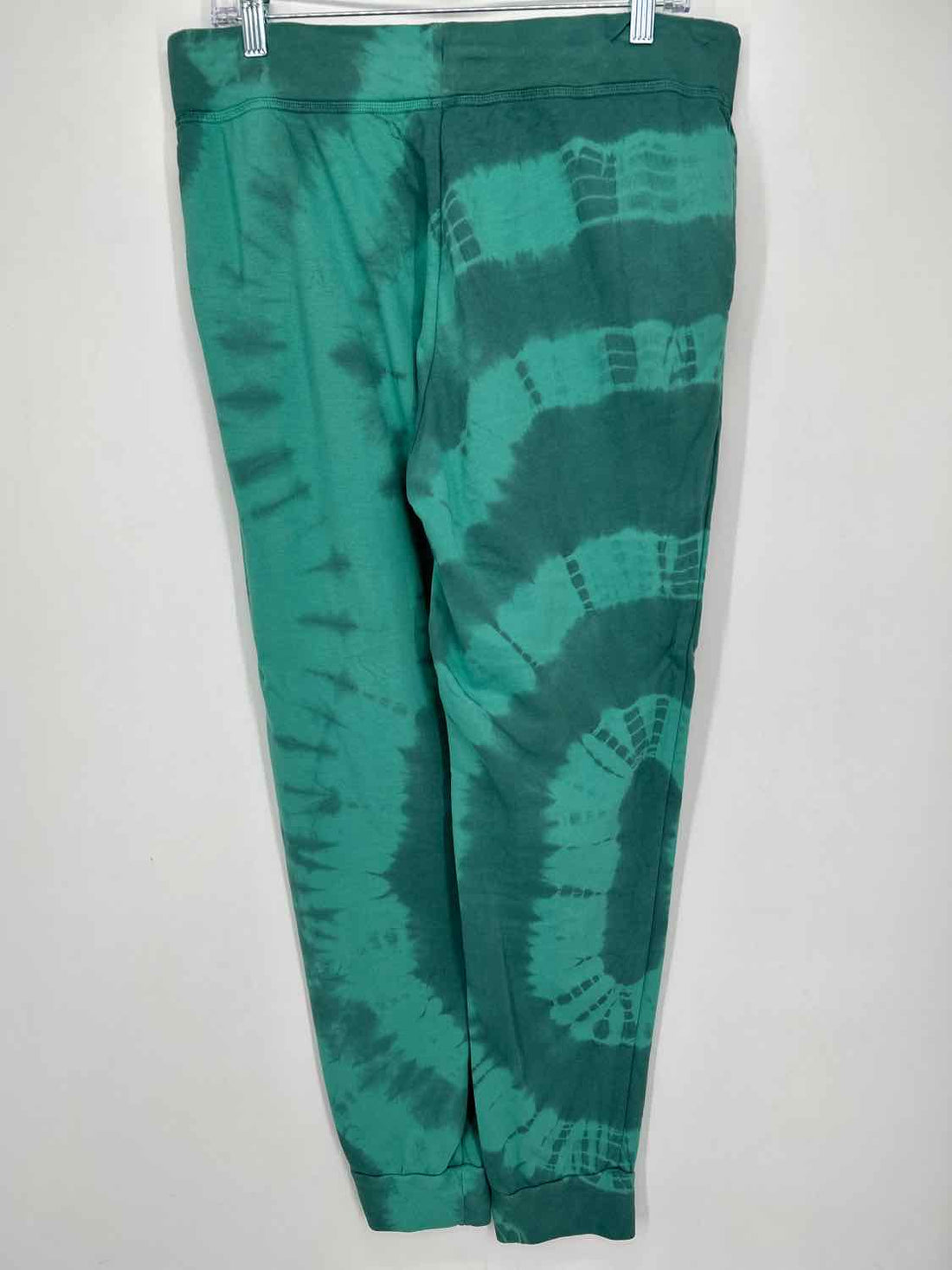 Zenergy by Chicos Size 1 (8/10) Green Tie Dye Sweatpants