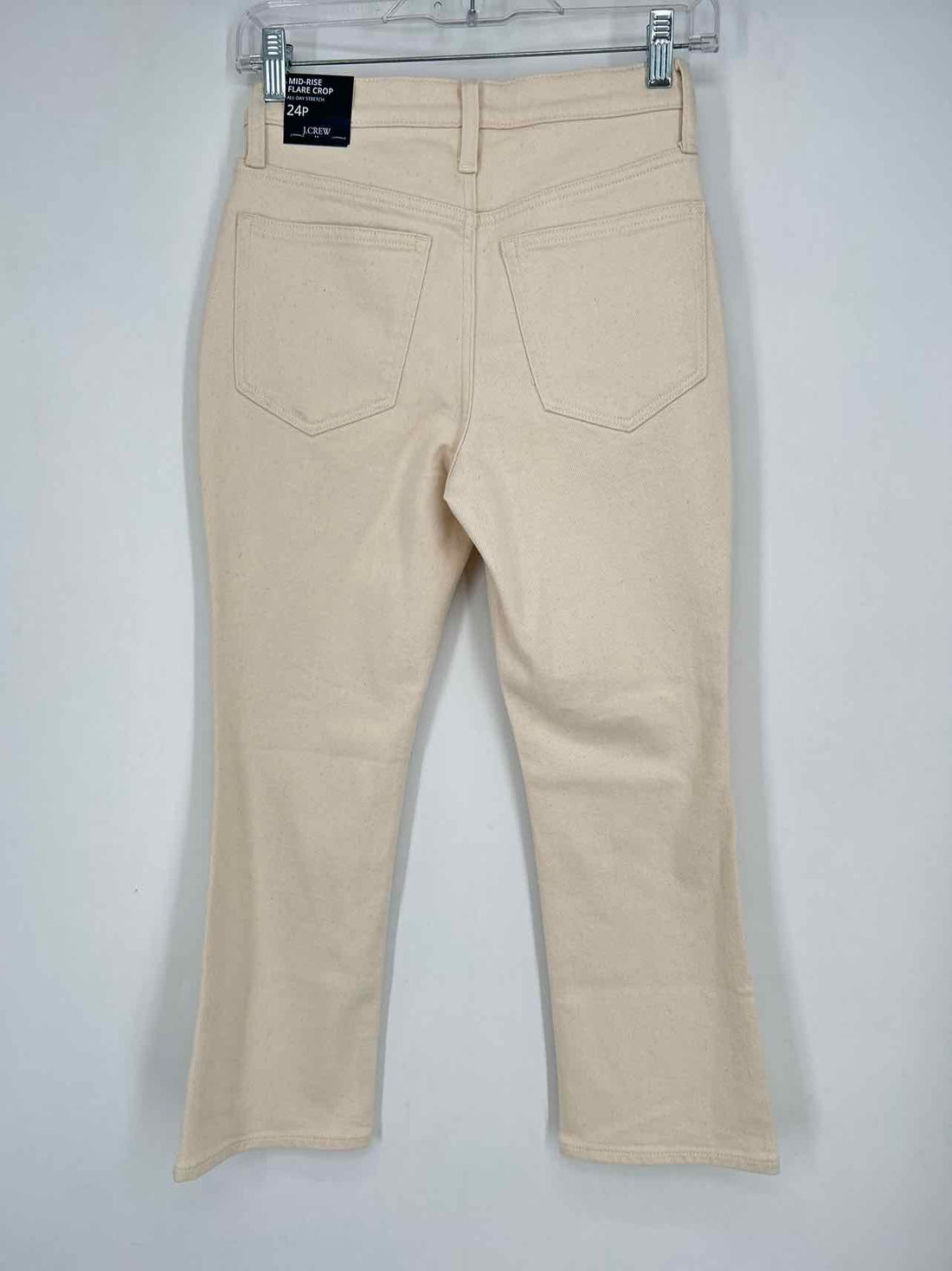 J Crew Size 24P Cream NWT Jeans
