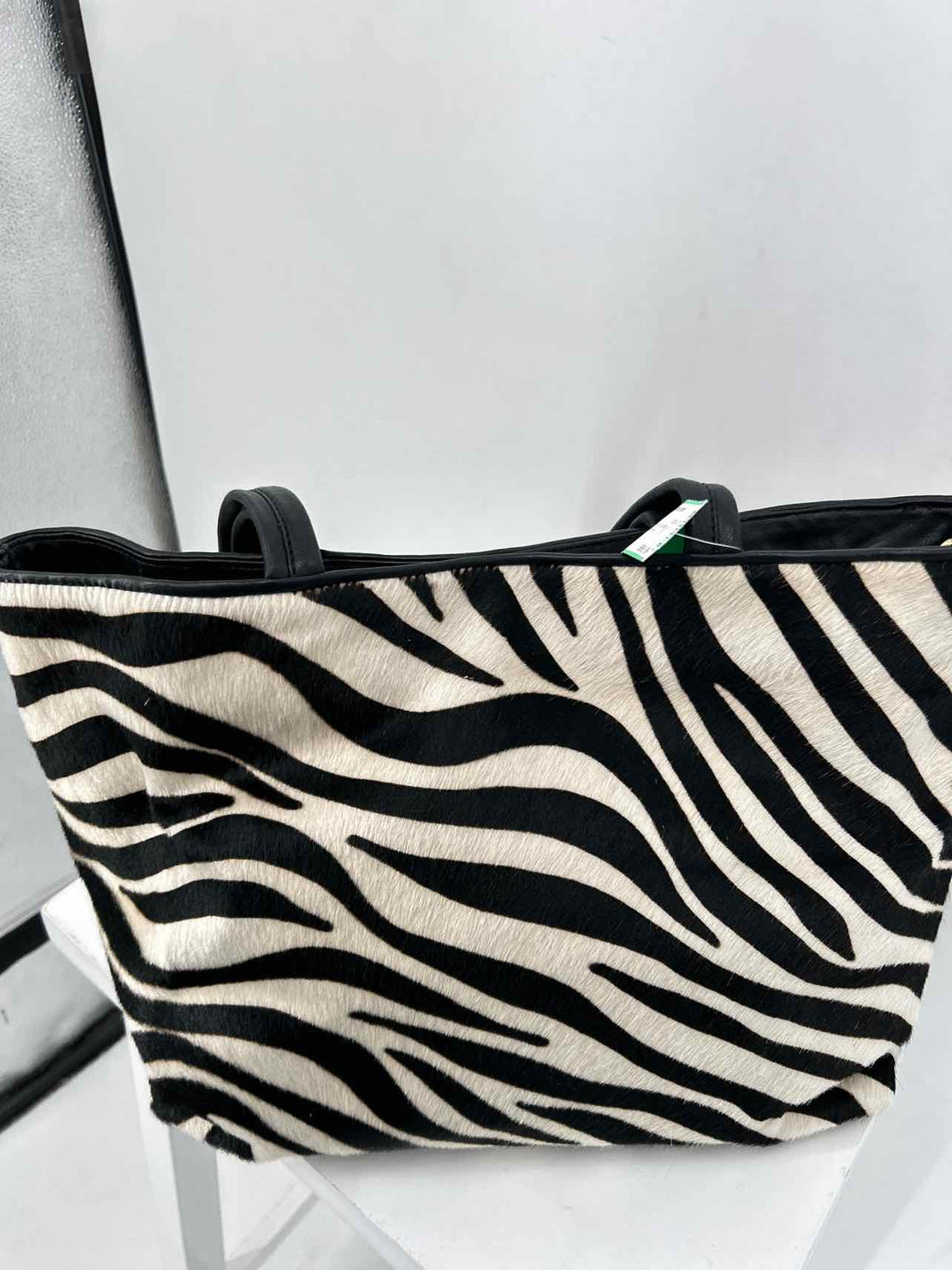 DKNY Zebra Leather Excellent Condition Tote
