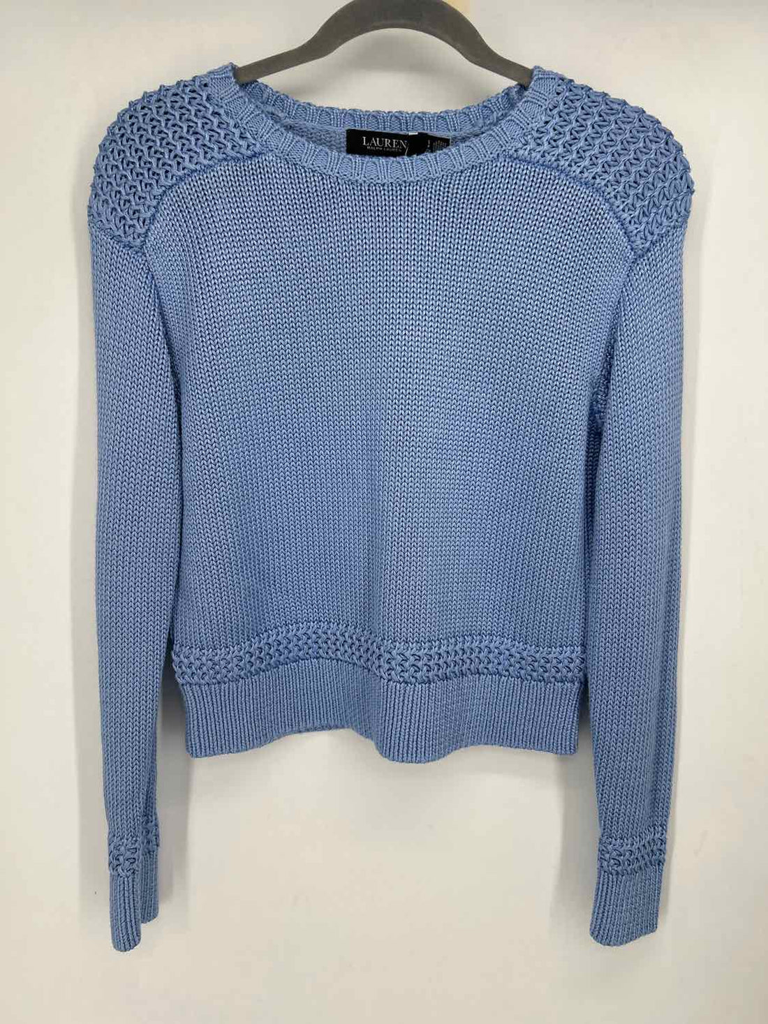 Lauren Ralph Lauren Size S Baby Blue Sweater