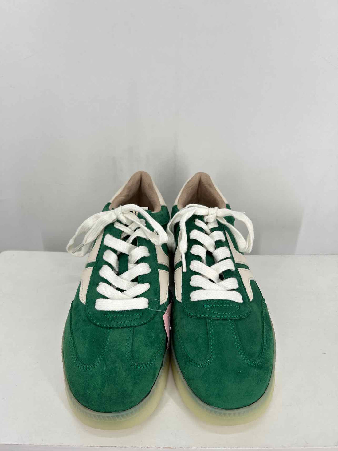 Shu Shop Women Size 6 Green & White New Boutique Shoes