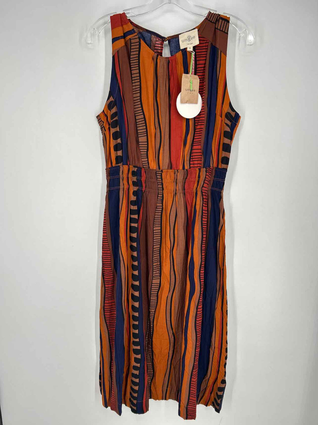 Umgee Size M Brown & Orange NWT Dress