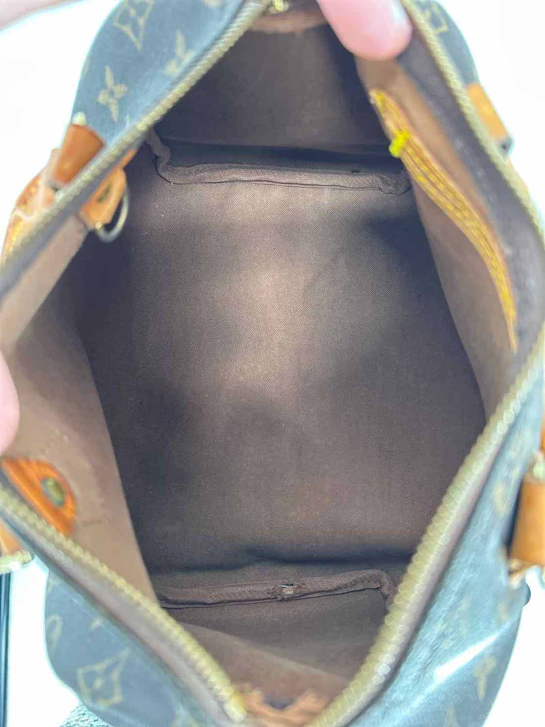 Louis Vuitton Speedy 25 Brown Monogram Tote